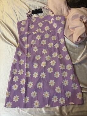 Euphoria Maddy season one lavender daisy dress